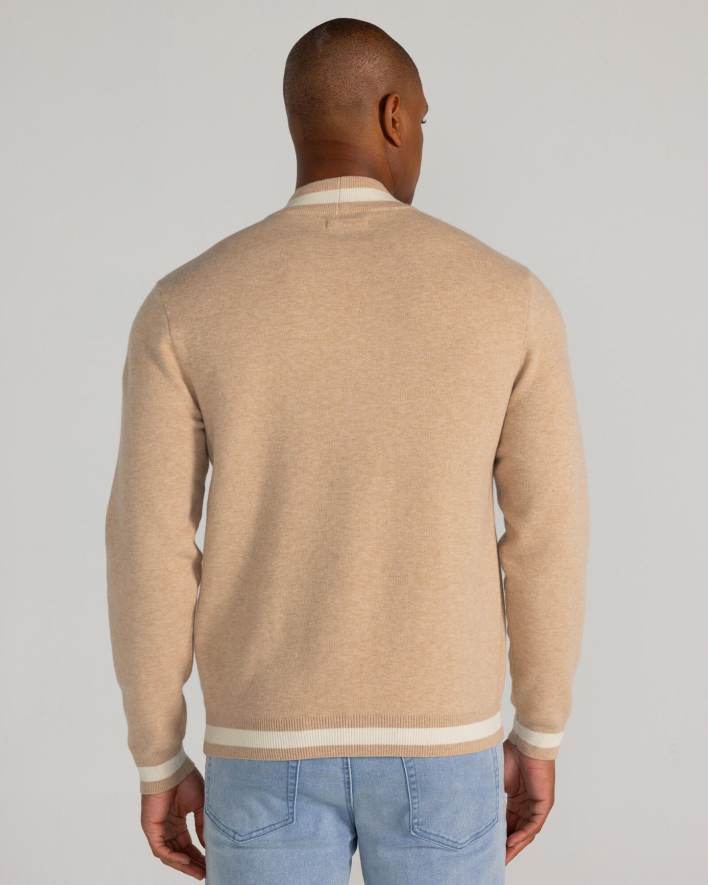 Crestwell Bomber in Pale Khaki