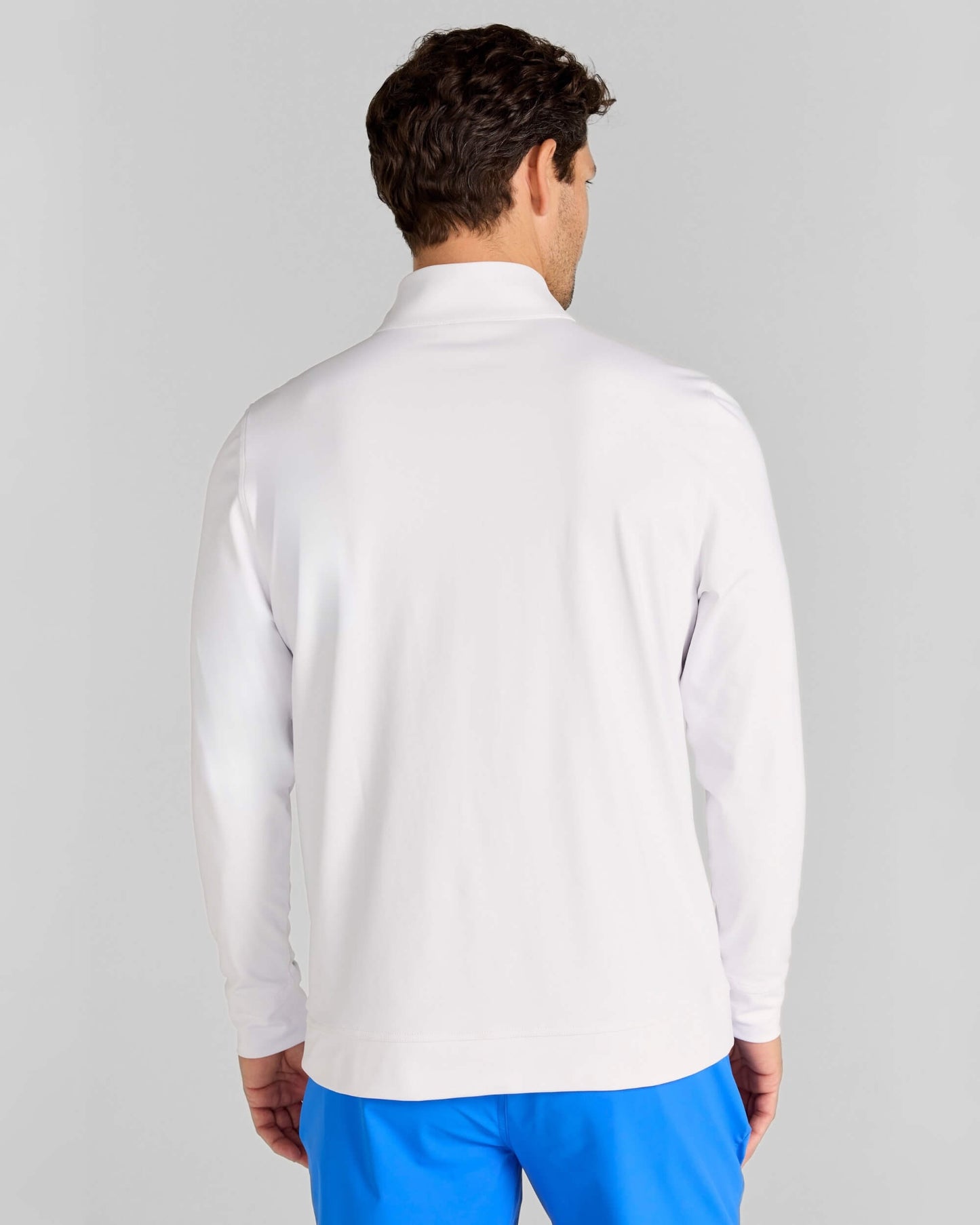 Sevres Quarter-Zip in Bright White