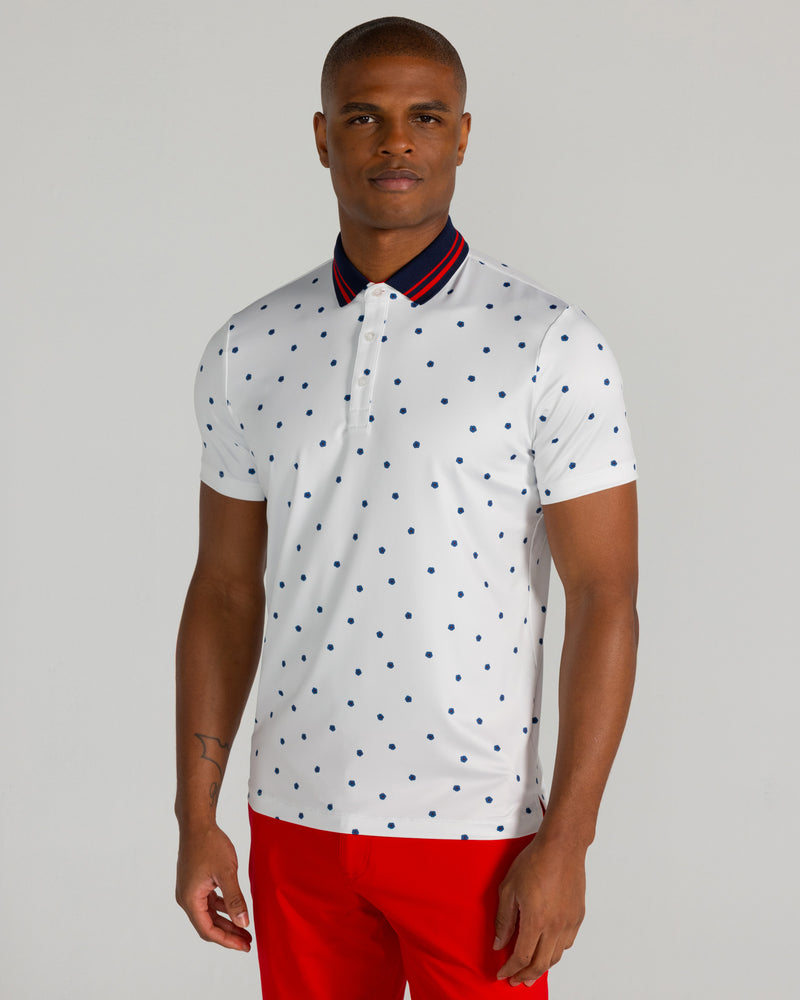 Ward Polo in Bright White