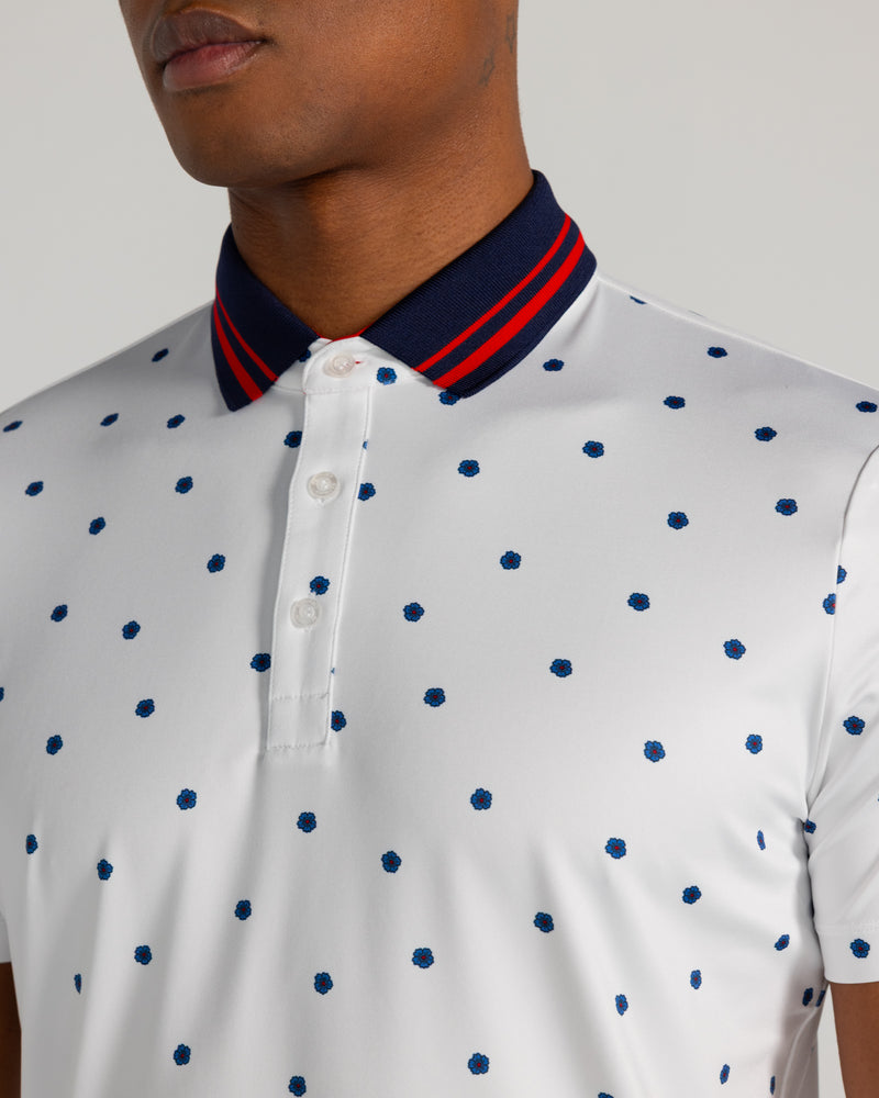 Ward Polo in Bright White