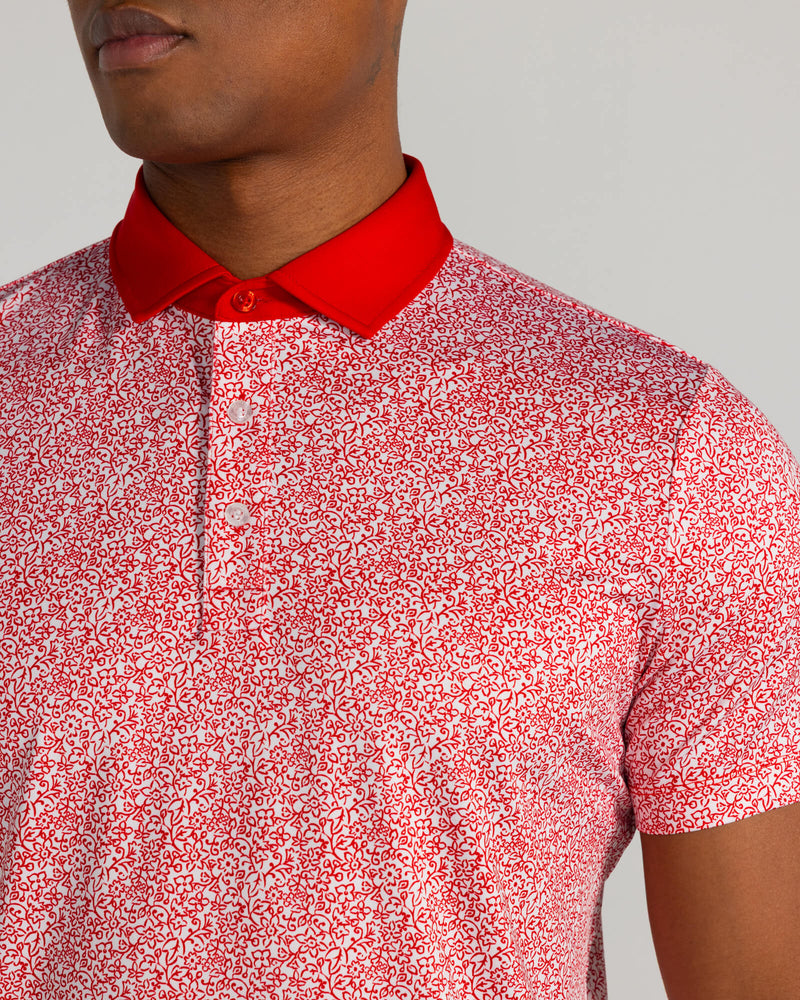 Alma Polo in Crimson