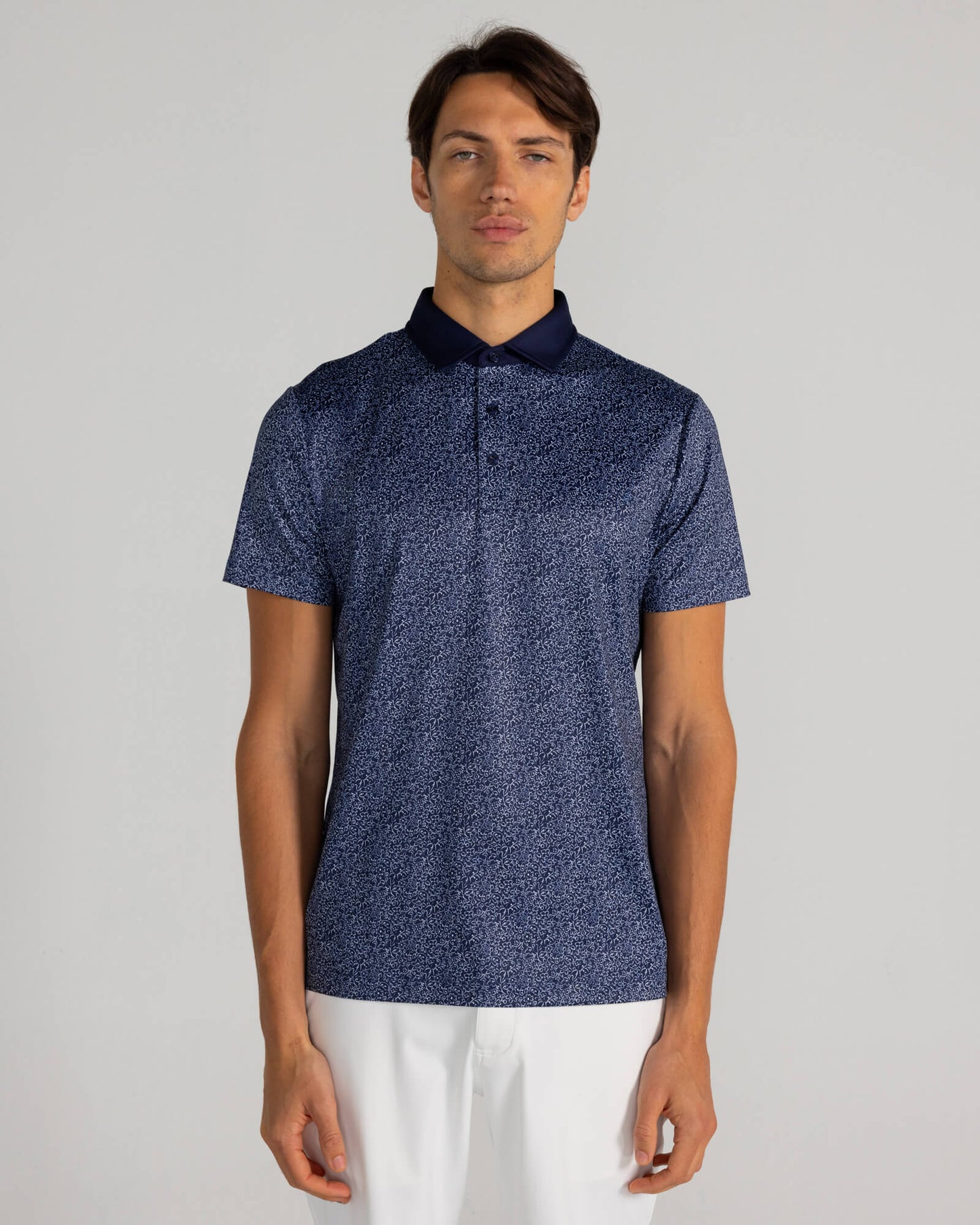 Alma Polo in Midnight Navy