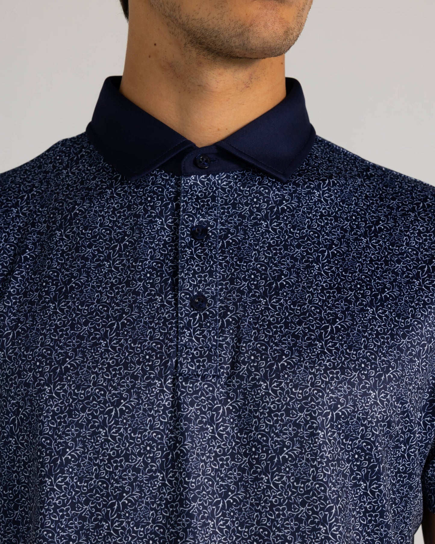 Alma Polo in Midnight Navy