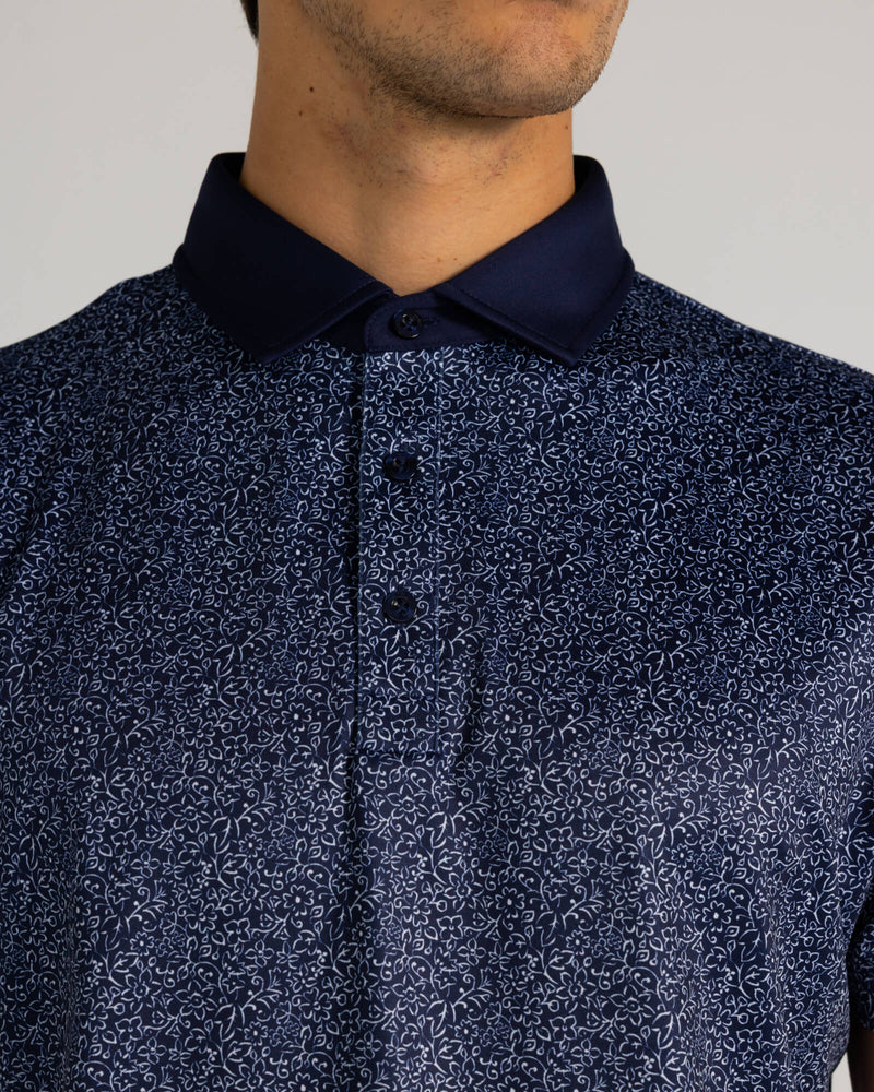 Alma Polo in Midnight Navy