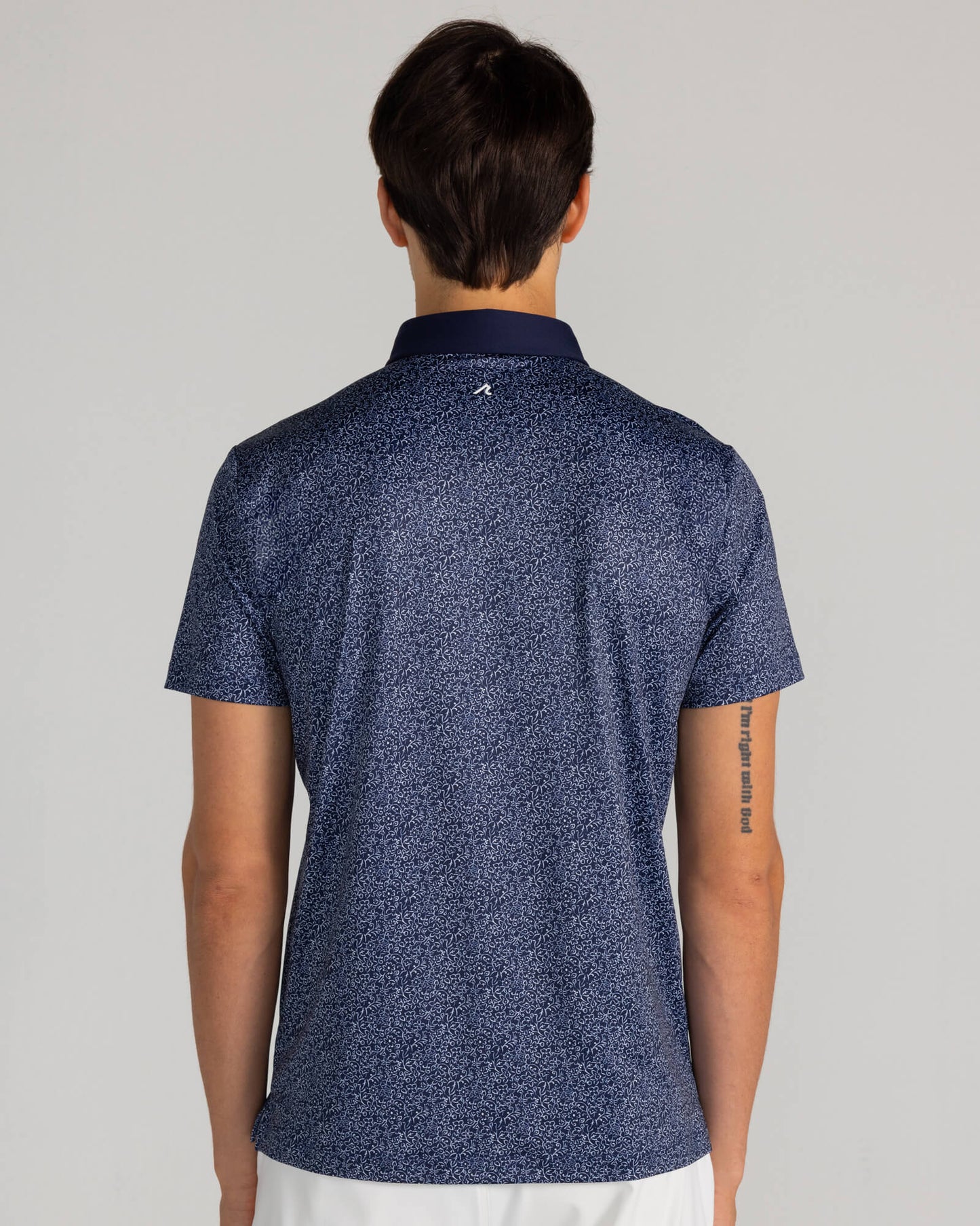 Alma Polo in Midnight Navy