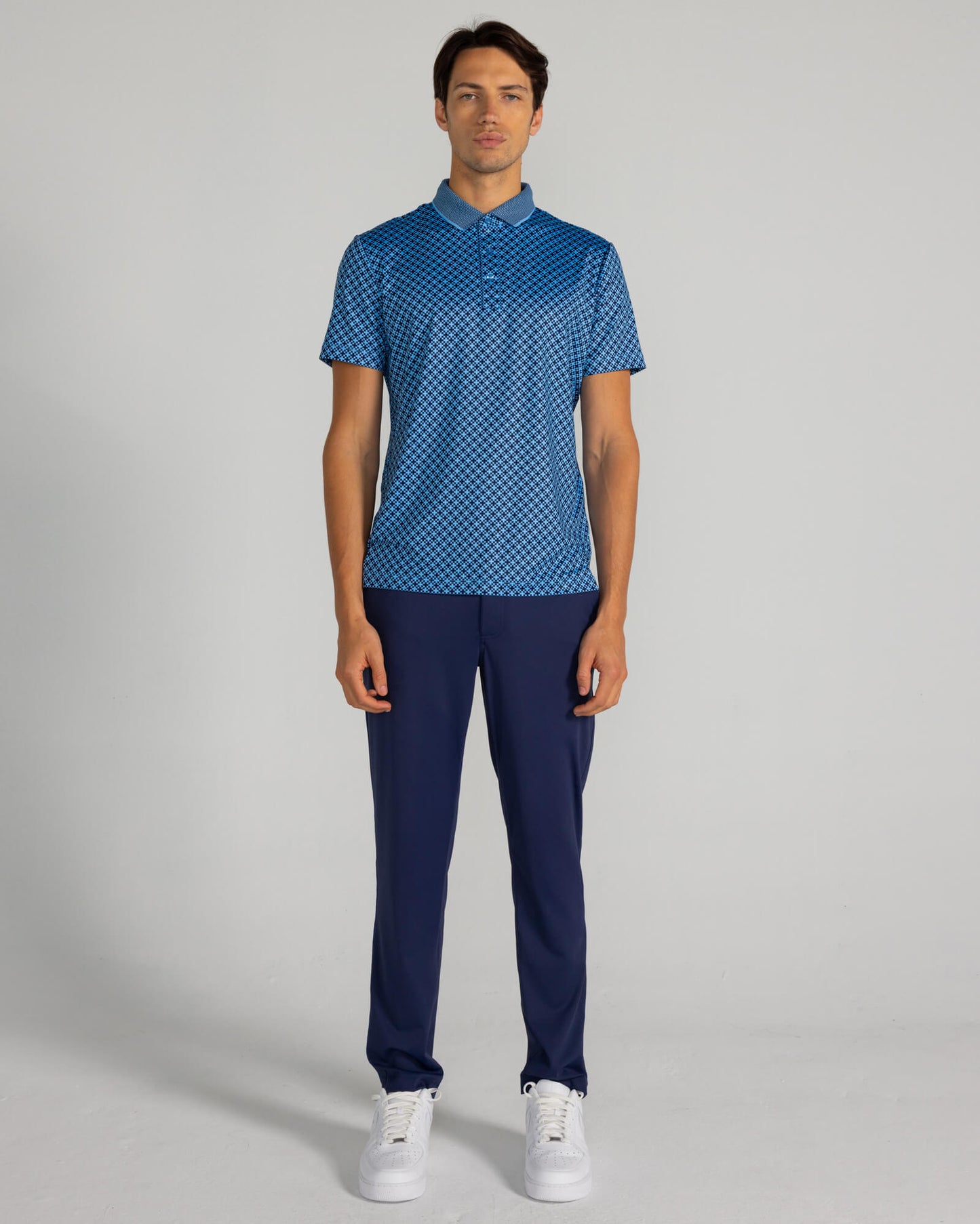 Abbott Polo in Iceberg Multi