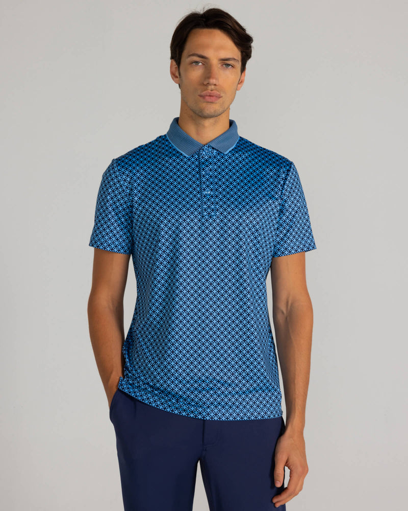 Abbott Polo in Iceberg Multi