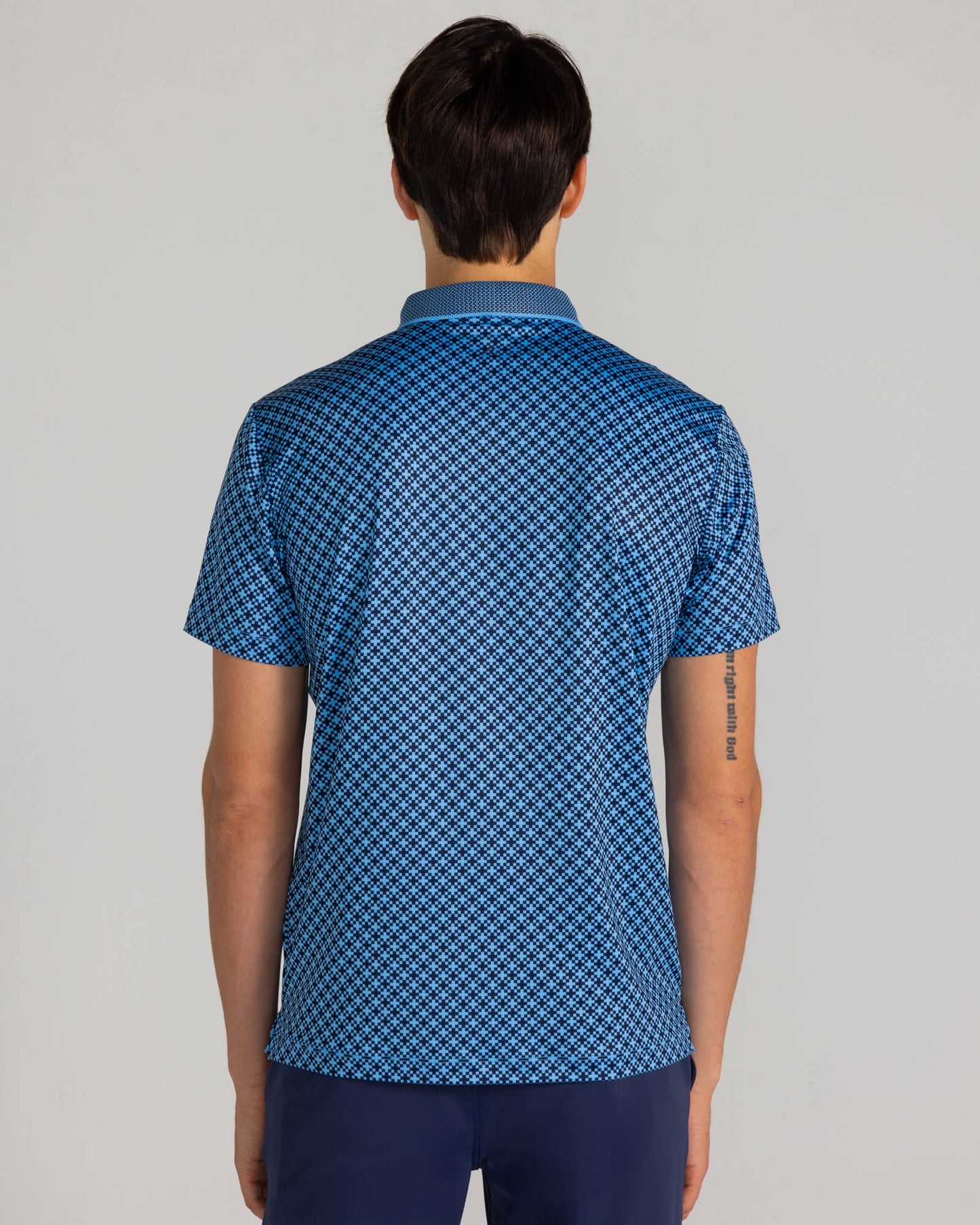 Abbott Polo in Iceberg Multi