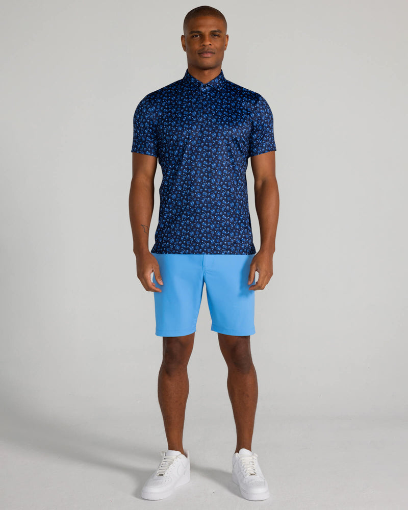 Rovana Polo in Midnight Navy Multi