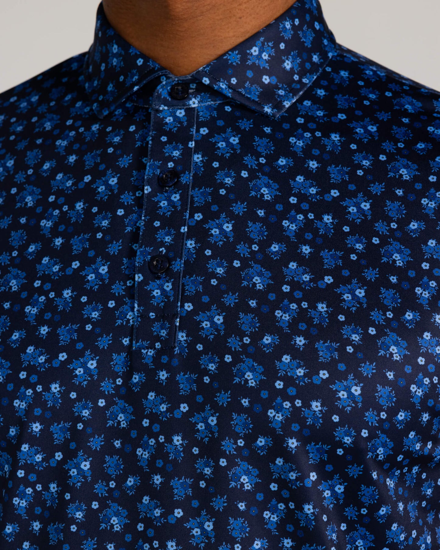 Rovana Polo in Midnight Navy Multi