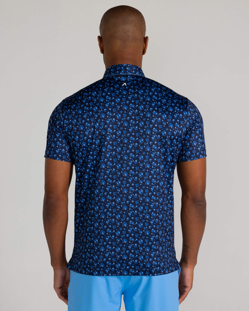 Rovana Polo in Midnight Navy Multi