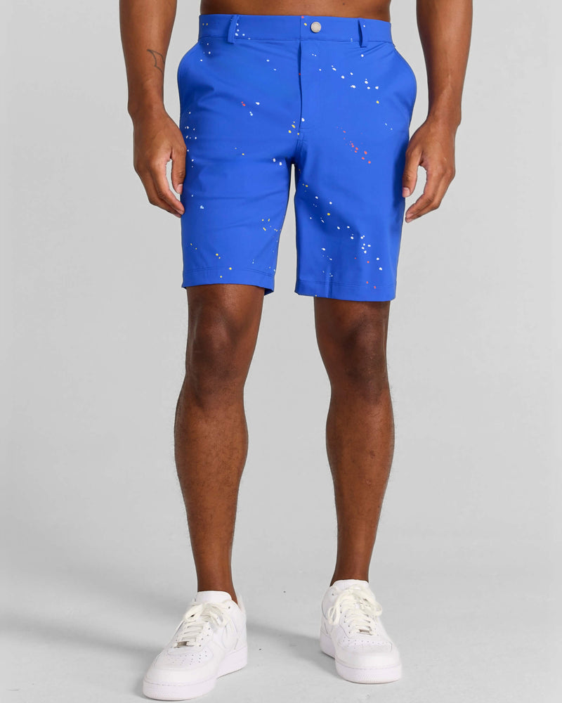 Printed Hanover Pull-On Short Hanson in Liberty