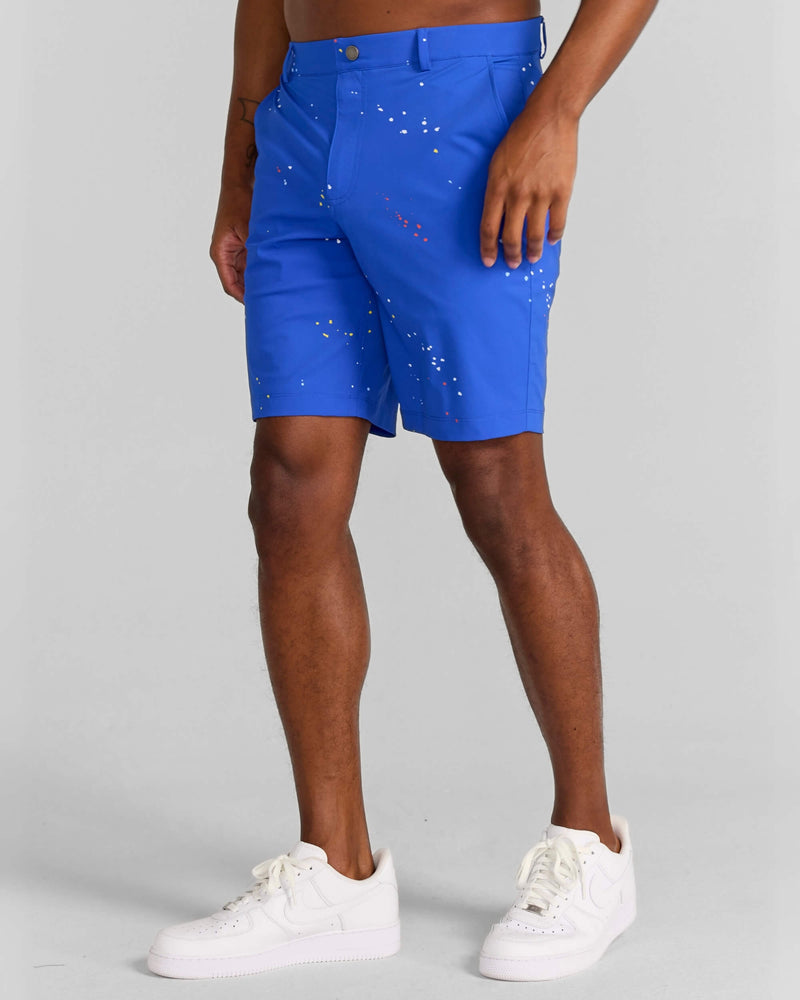 Printed Hanover Pull-On Short Hanson in Liberty