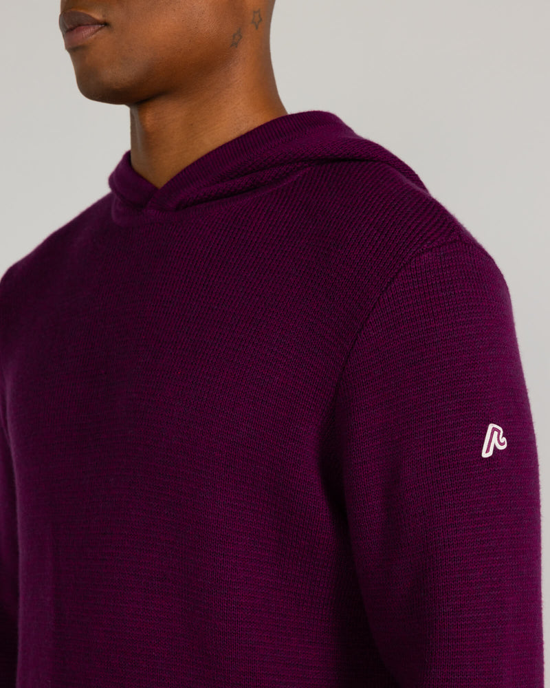 Lenox Hoodie in Bordeaux