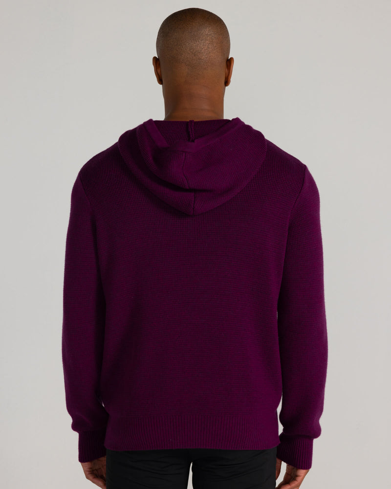 Lenox Hoodie in Bordeaux
