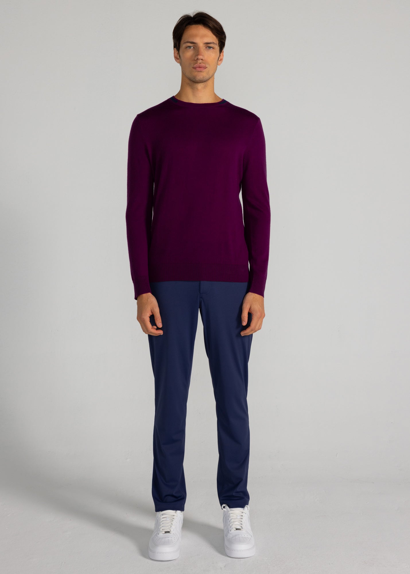 Byers Sweater in Bordeaux