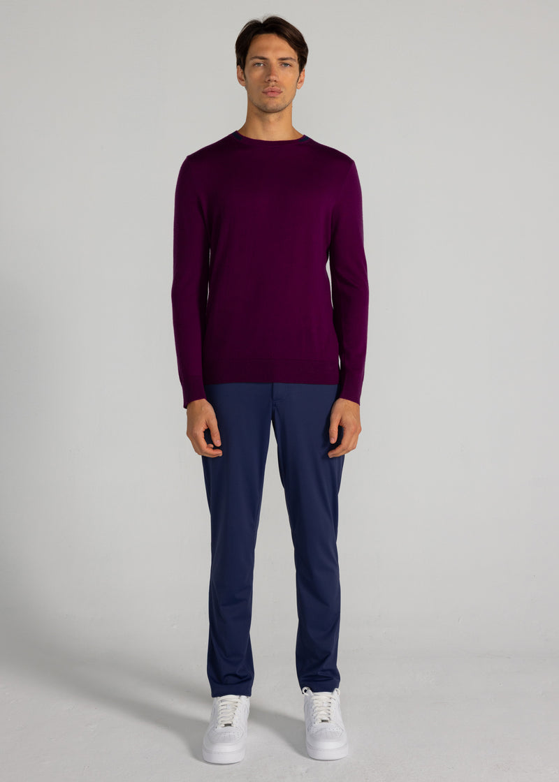 Byers Sweater in Bordeaux