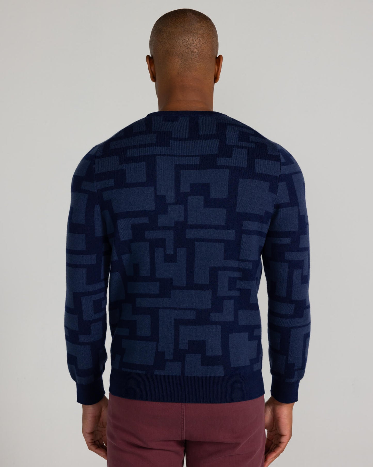 Hawley Sweater in Midnight Navy
