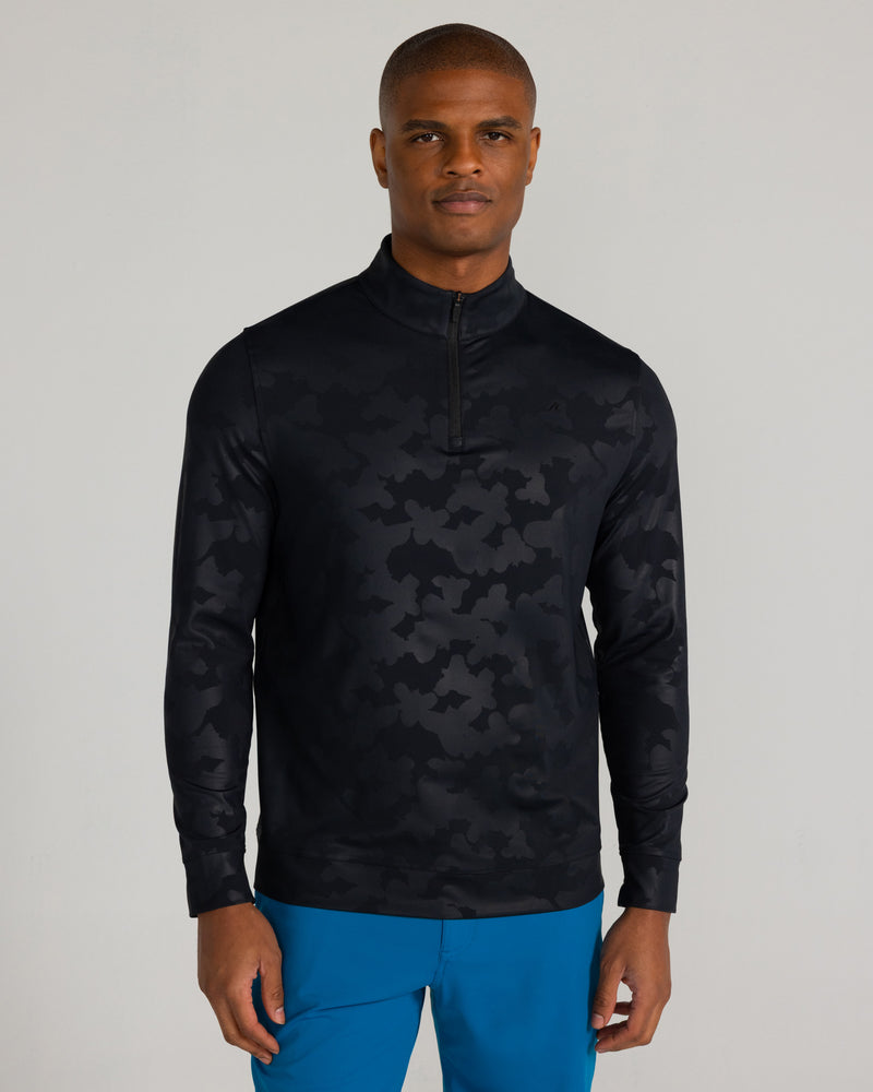 Bronson Quarter Zip in Tuxedo