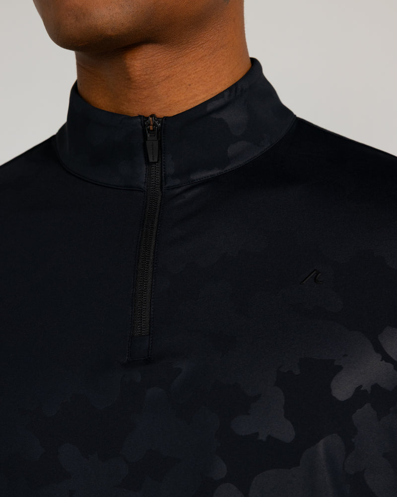 Bronson Quarter Zip in Tuxedo