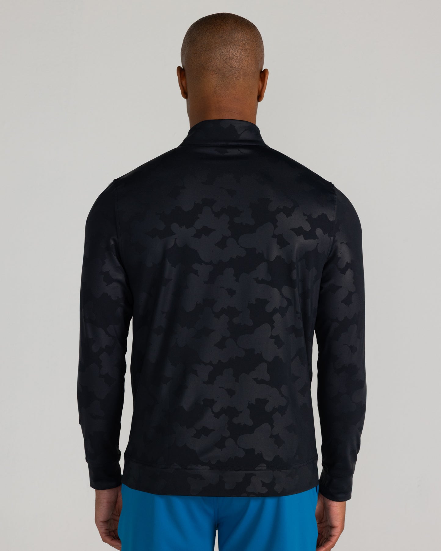 Bronson Quarter Zip in Tuxedo