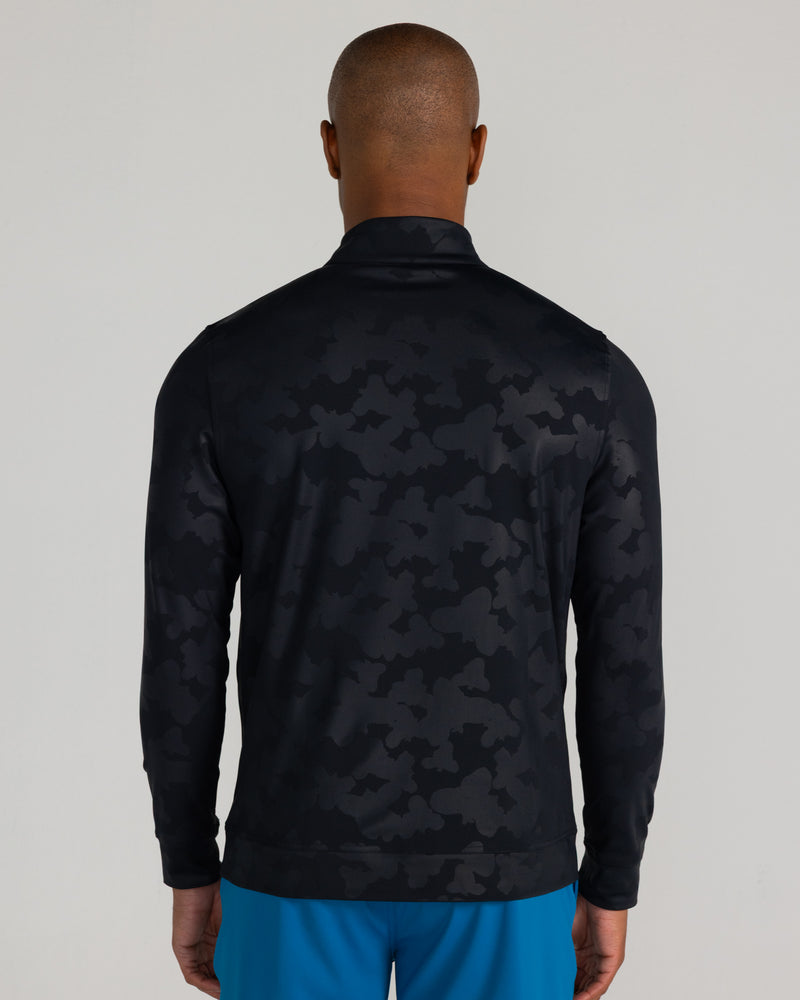 Bronson Quarter Zip in Tuxedo