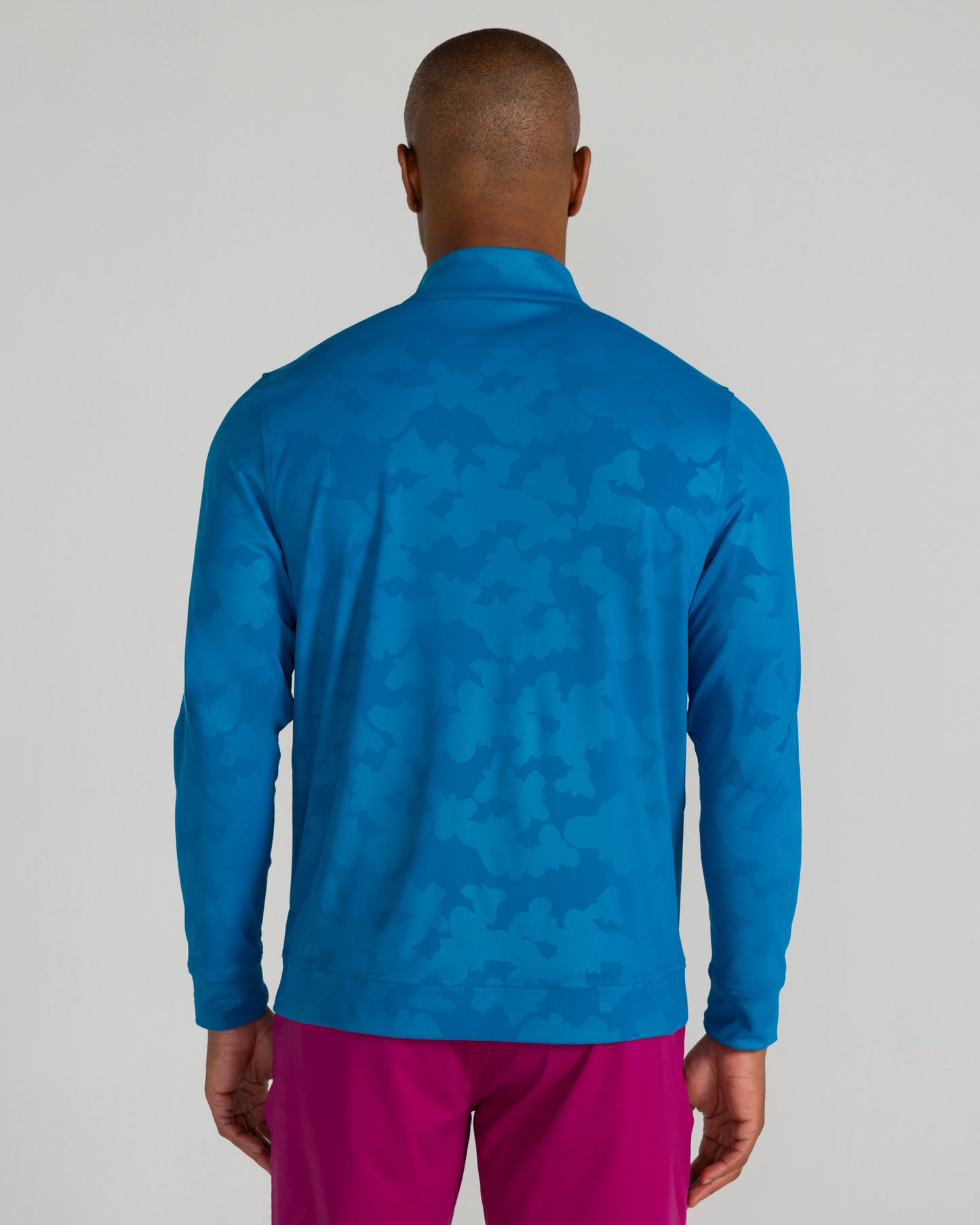 Bronson Quarter Zip in Seaport