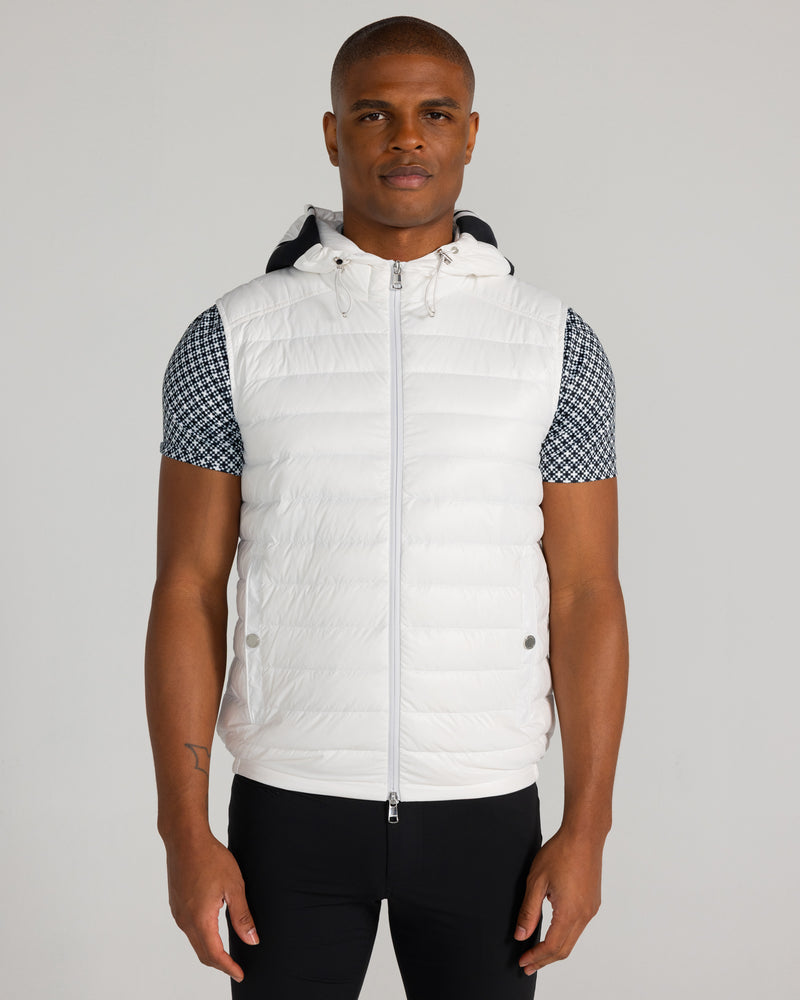 Thayer Vest in Bright White