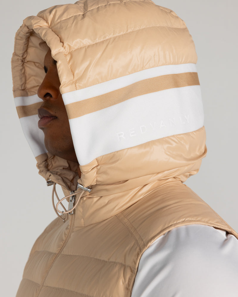 Thayer Vest in Pale Khaki