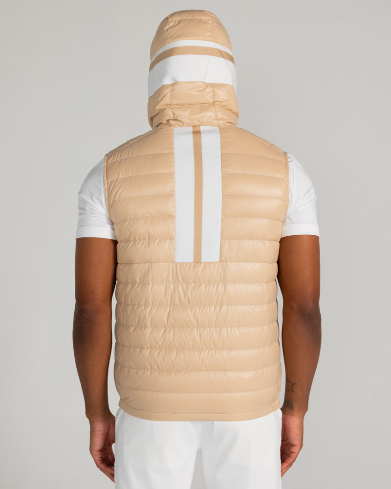 Thayer Vest in Pale Khaki