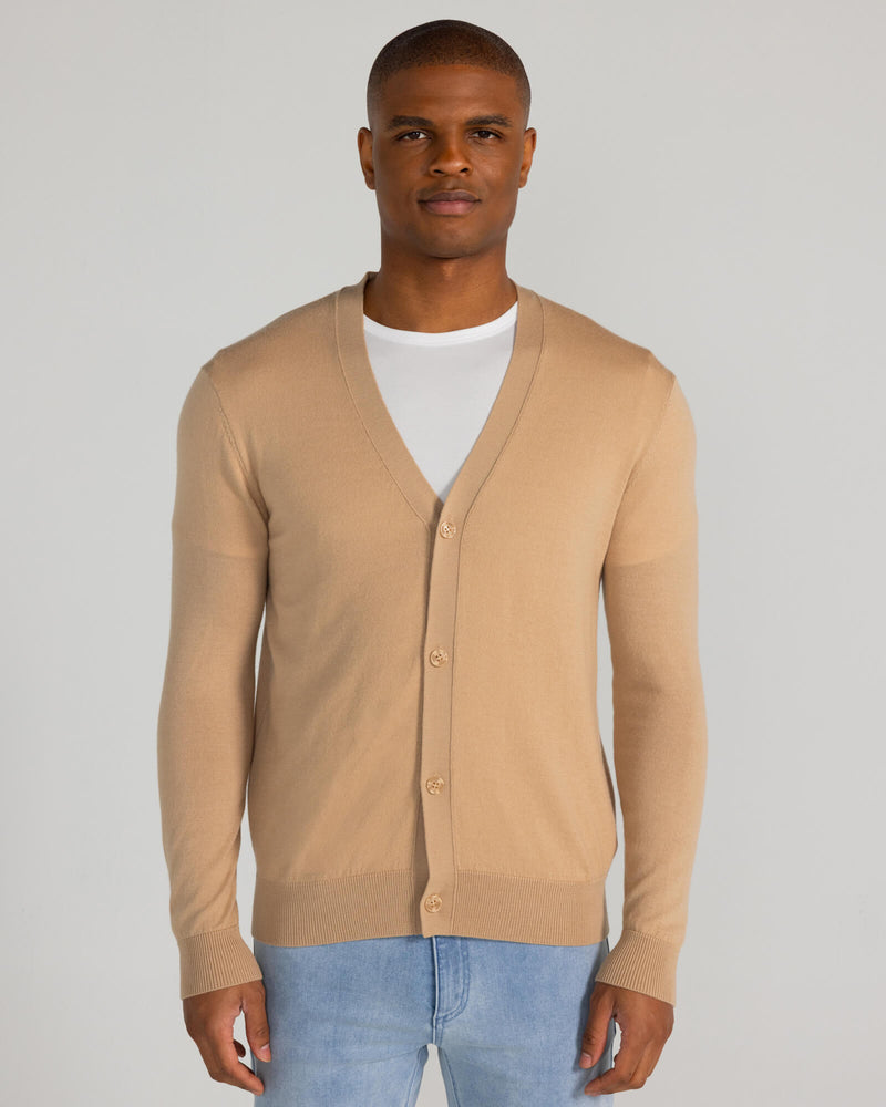 Vernal Cardigan in Pale Khaki