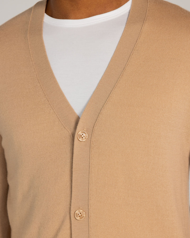 Vernal Cardigan in Pale Khaki
