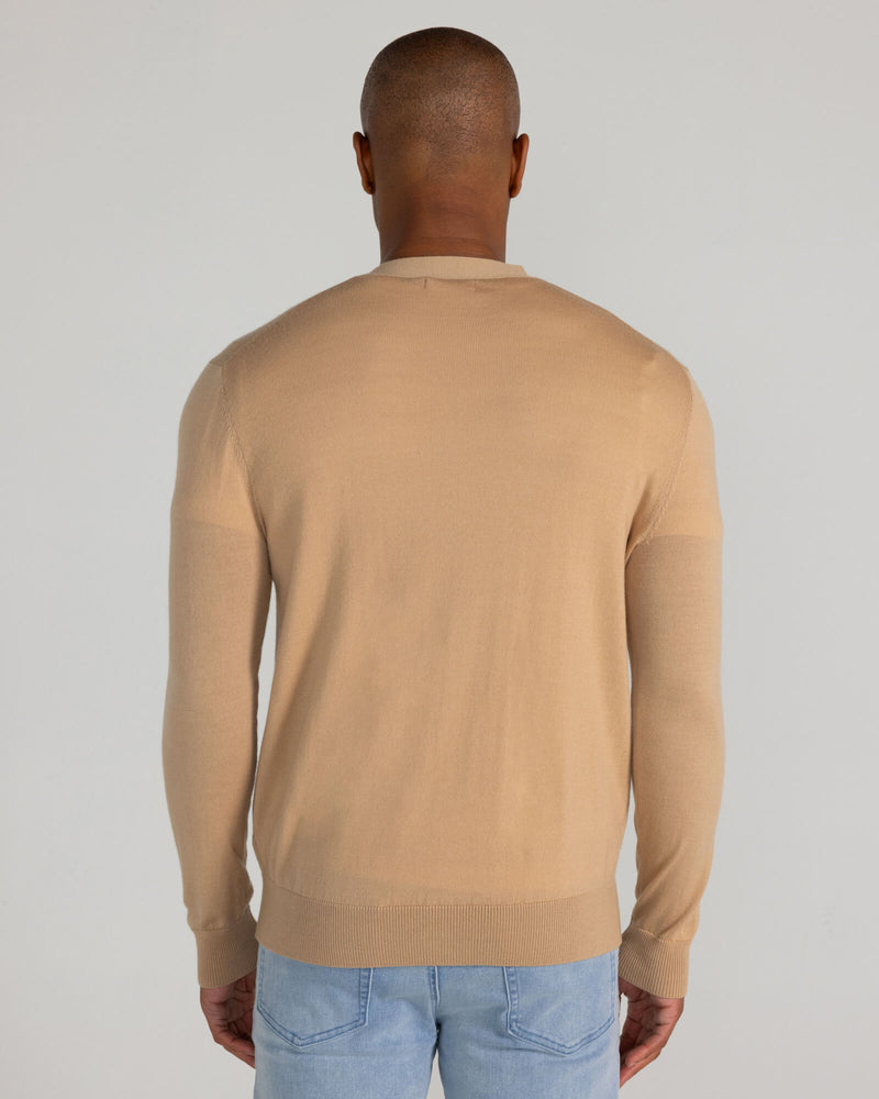 Vernal Cardigan in Pale Khaki