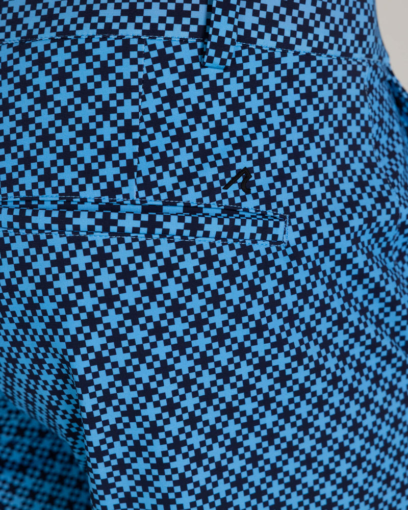 Printed Hanover Pull-On Short Abbott in Iceberg Multi