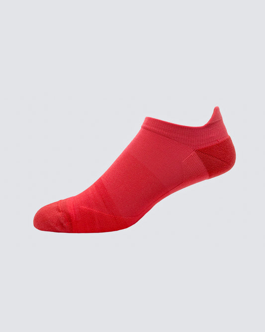 Liam Color Block Socks in Red