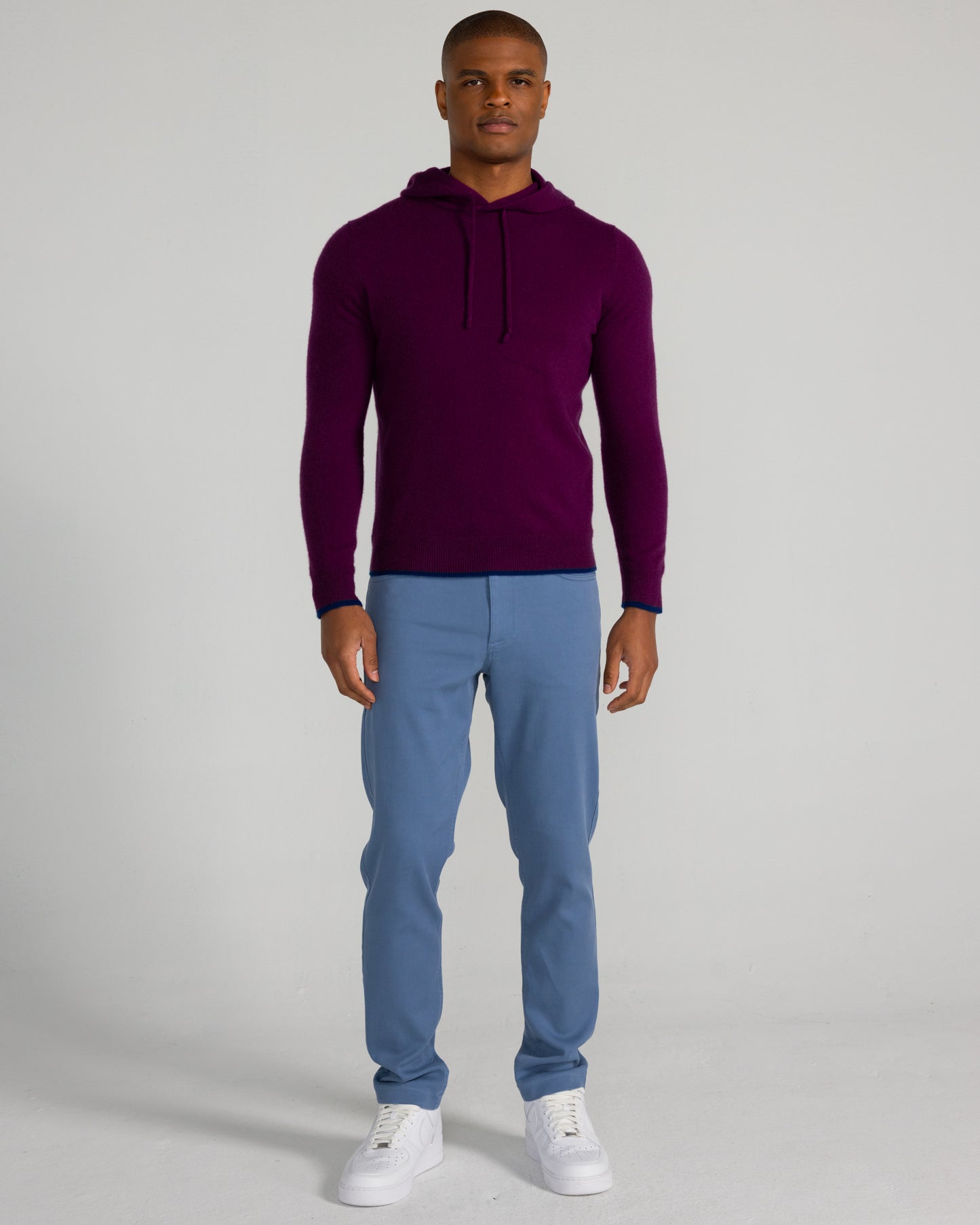 Quincy Hoodie in Bordeaux