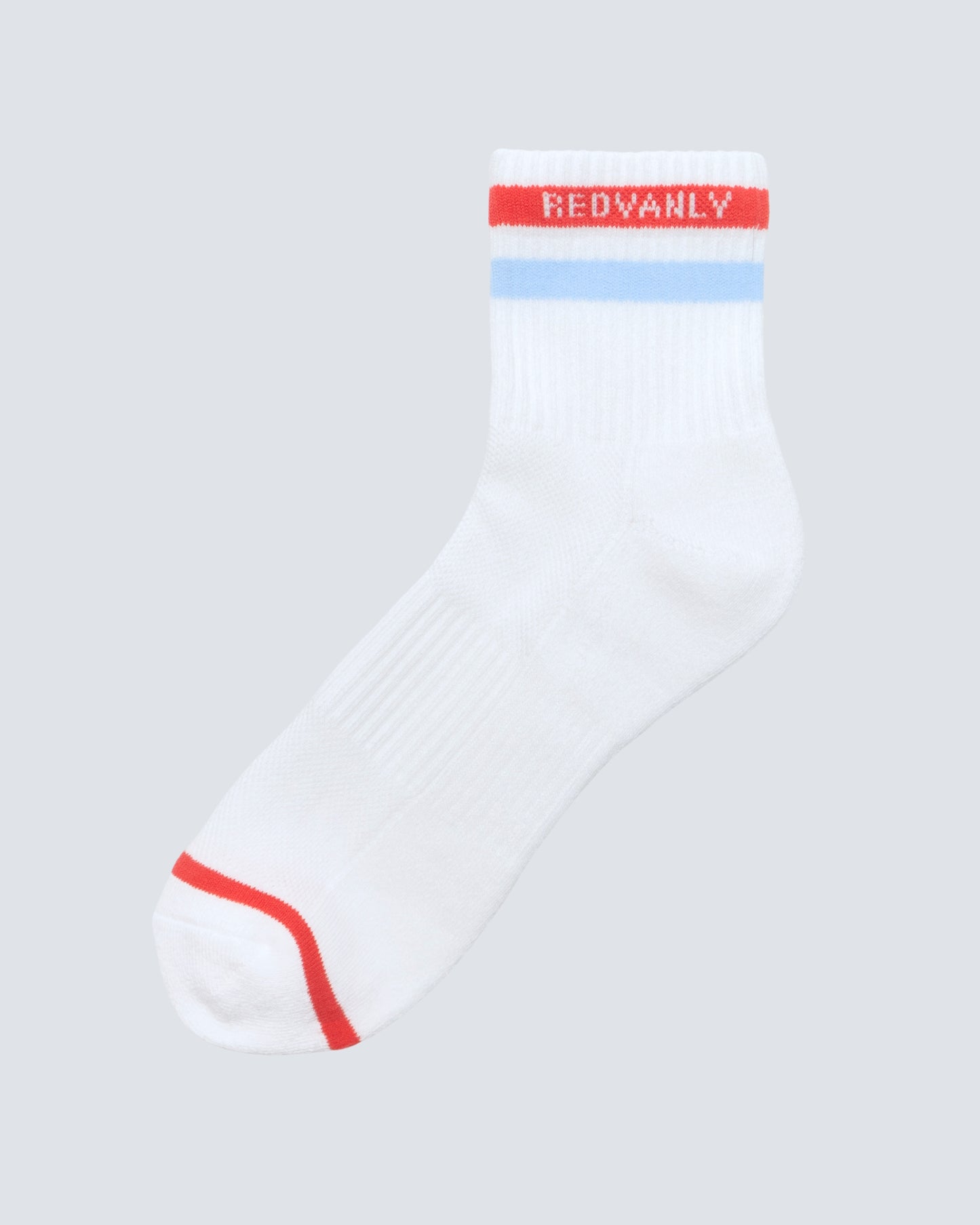 Sawyer Stripe in Red/Light Blue