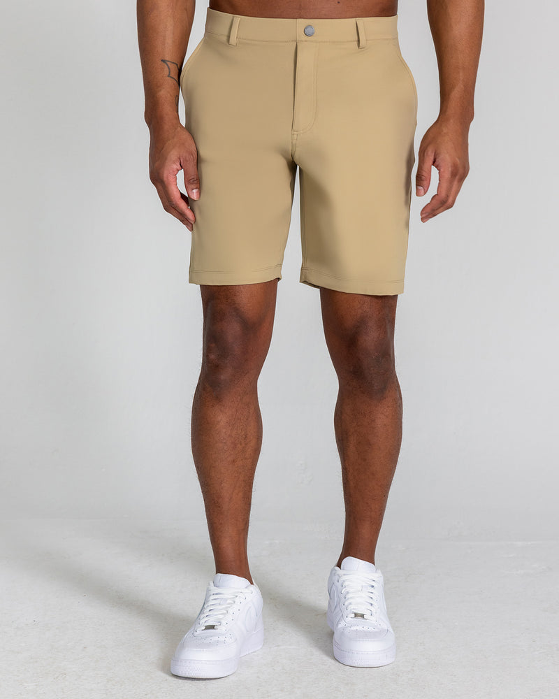 Varick Pull-On Short in Bark