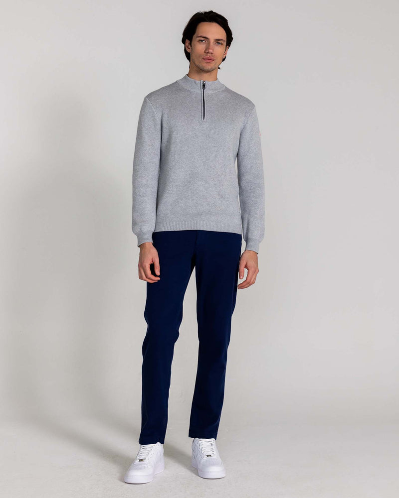 Westland Quarter Zip in Glacier Gray