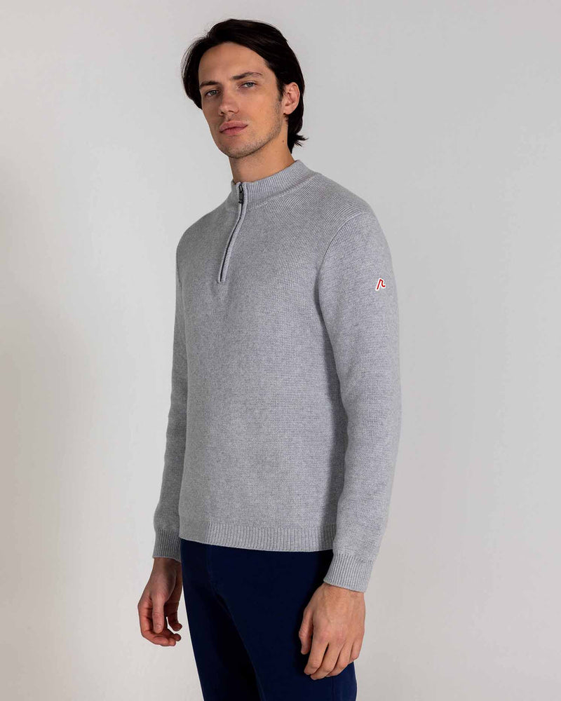 Westland Quarter Zip in Glacier Gray