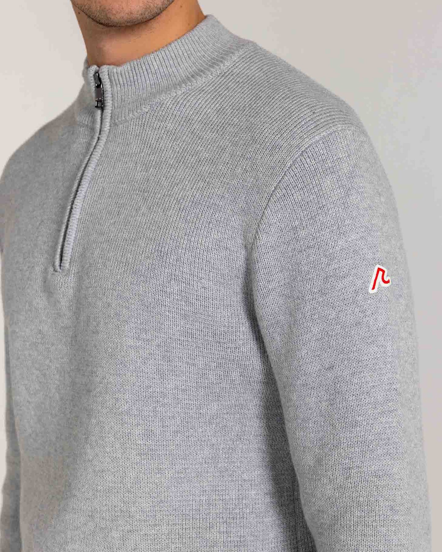 Westland Quarter Zip in Glacier Gray