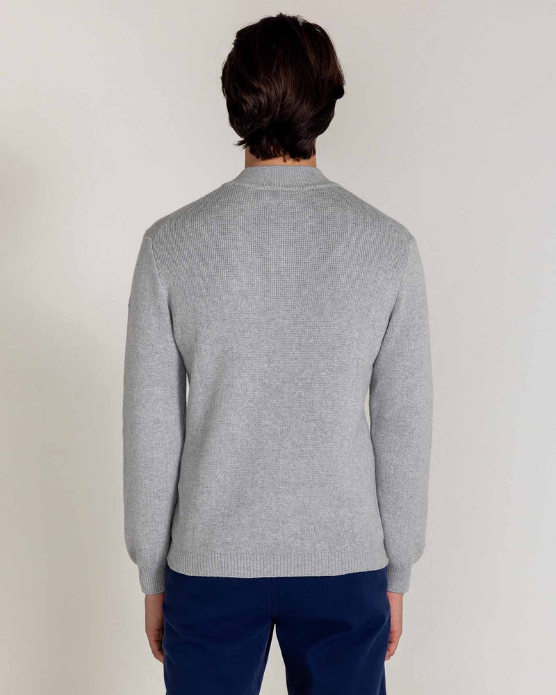 Westland Quarter Zip in Glacier Gray