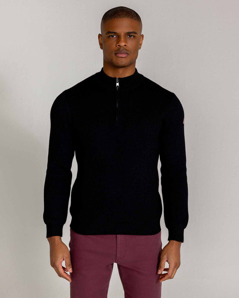 Westland Quarter Zip in Tuxedo