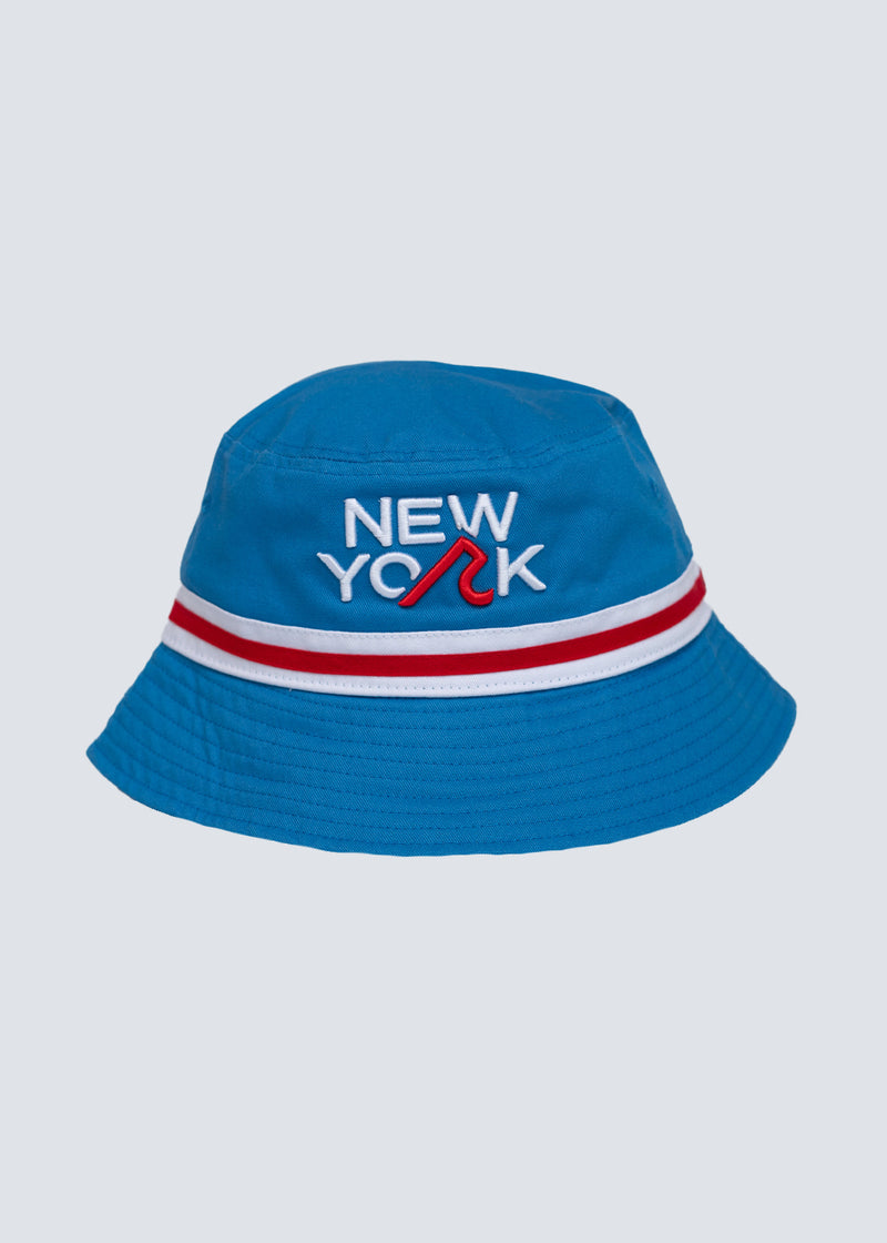 New York Bucket Hat in Blue