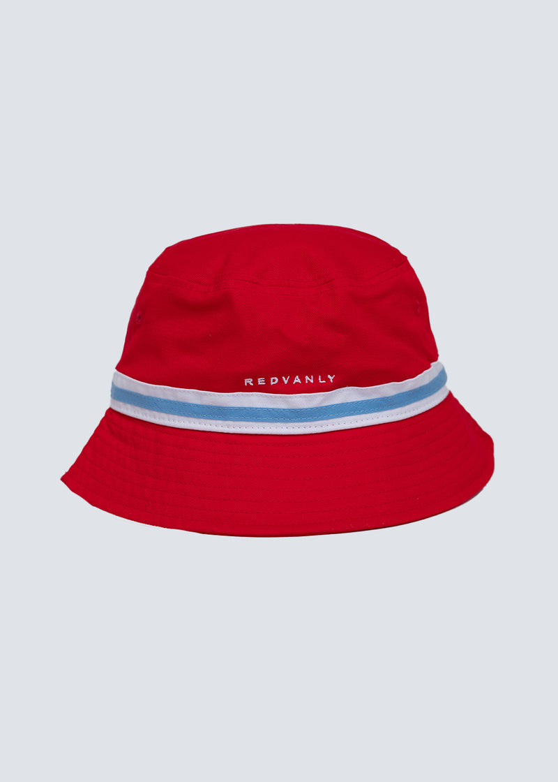 New York Bucket Hat in Red