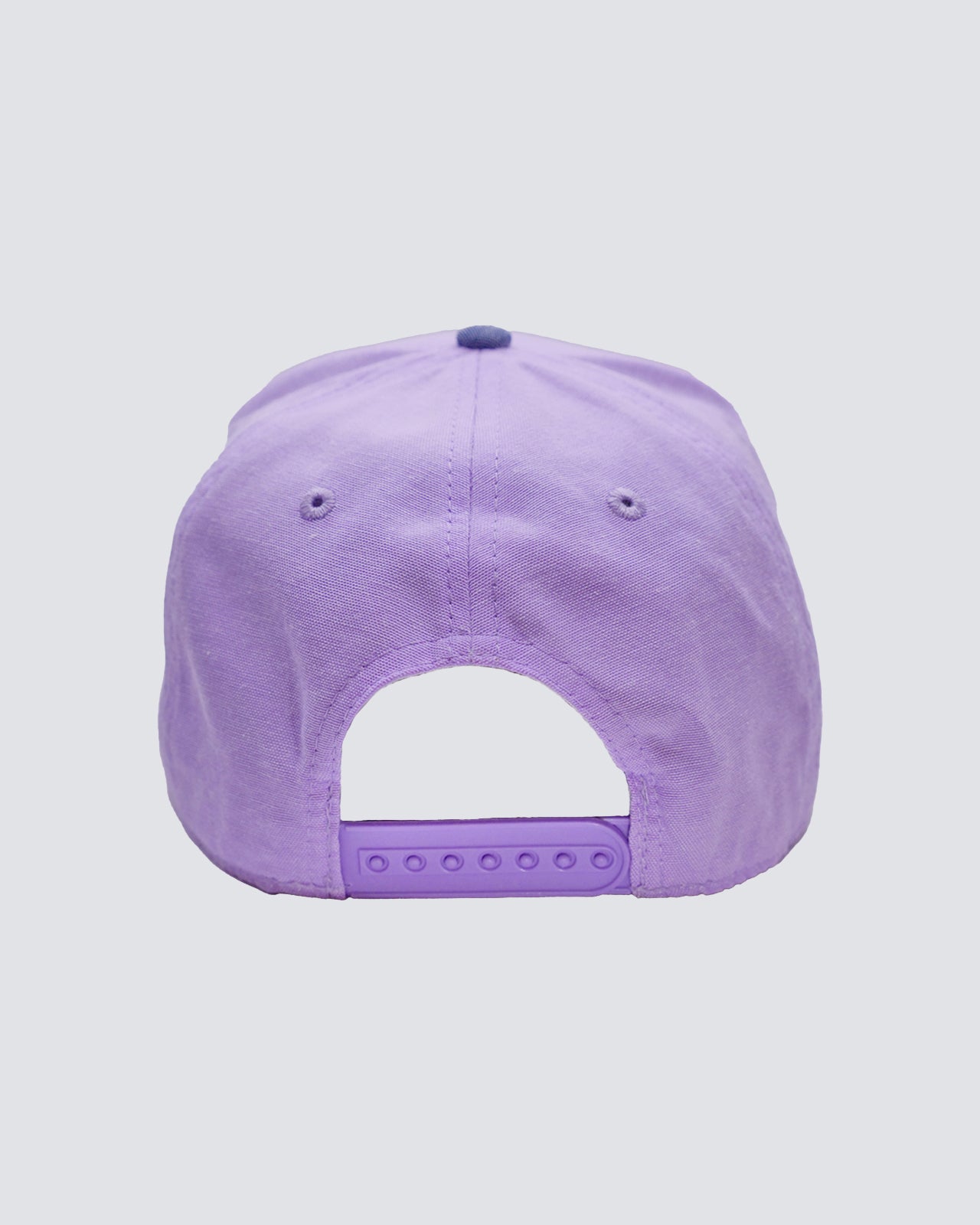 NYC Felt Font 5 Panel Hat in Purple