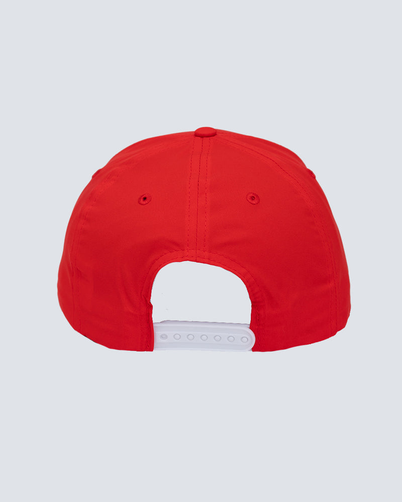 Redvanly Patch Hat in Red