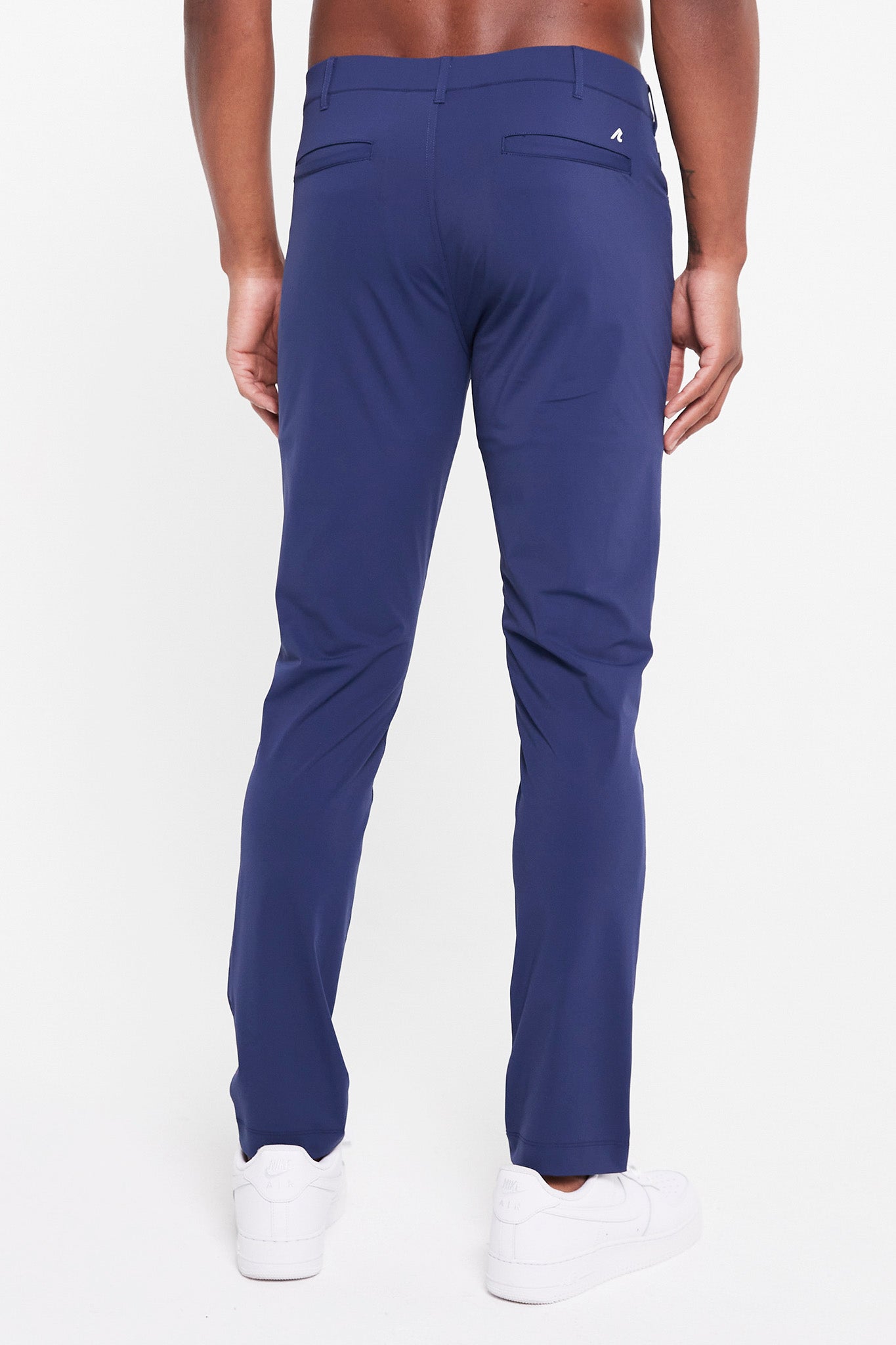 Image of the kent pull-on trouser in navy 1
