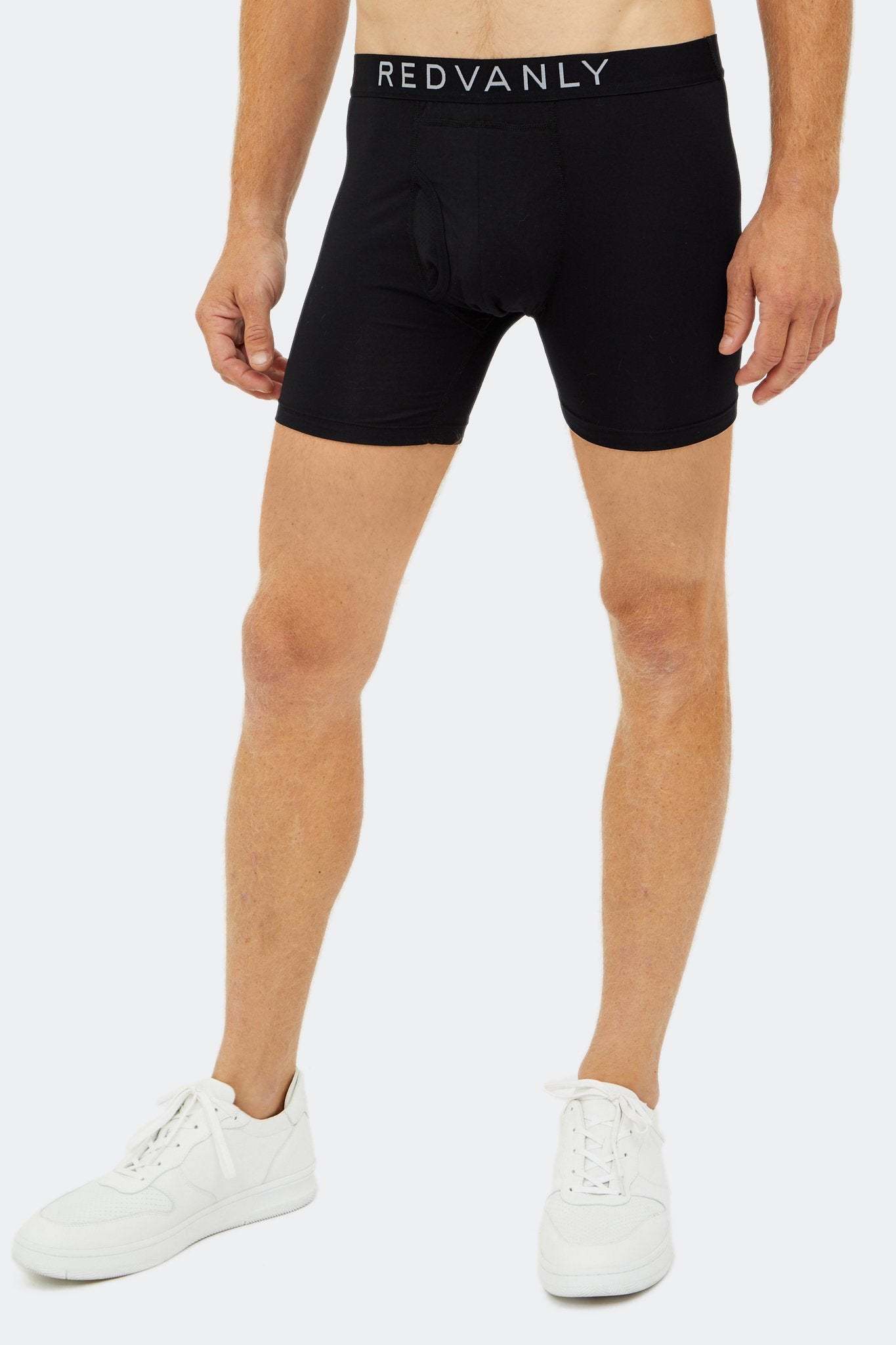 Image of the baxter boxer brief in tuxedo ss23