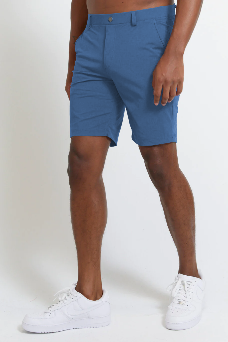Image of the hanover pull-on short in indigo